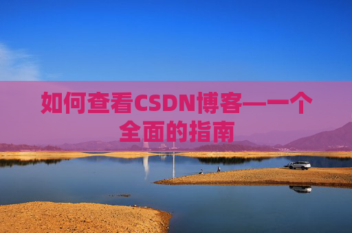 如何查看CSDN博客—一个全面的指南
