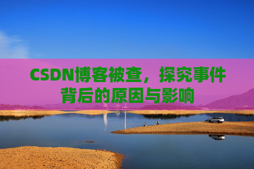 CSDN博客被查,探究事件背后的原因与影响